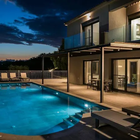 别墅 Color Villas-new At Trapezaki With Private Pool *