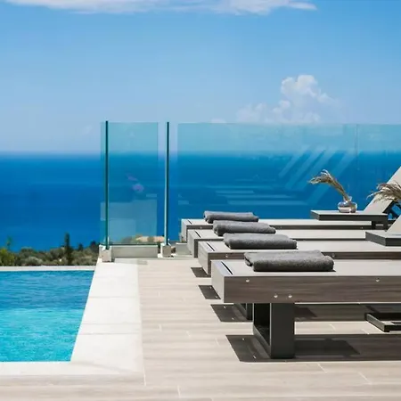 Villa Color Villas-new At Trapezaki With Private Pool