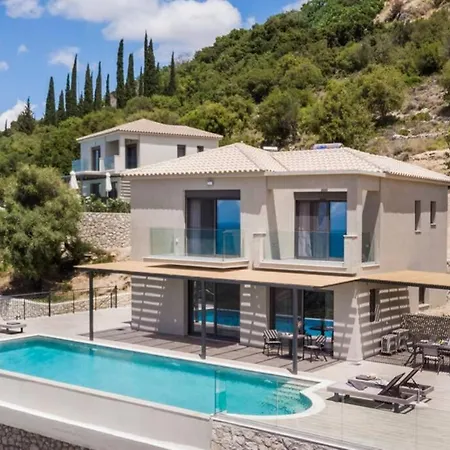 Color Villas-new At Trapezaki With Private Pool فيلة *